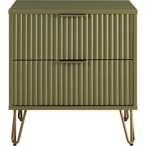 sheridan green nightstand   