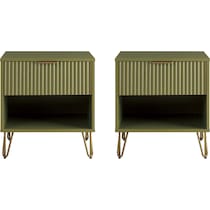 sheridan green nightstand   