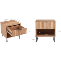 sheridan light brown  pc bedroom   