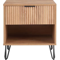 sheridan light brown nightstand   