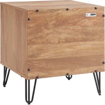 sheridan light brown nightstand   