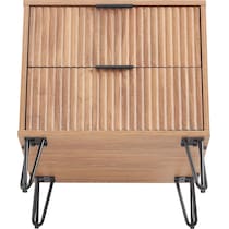 sheridan light brown nightstand   