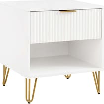 sheridan white nightstand   