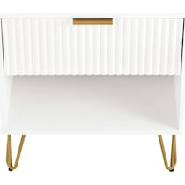 sheridan white nightstand   