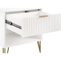 sheridan white nightstand   