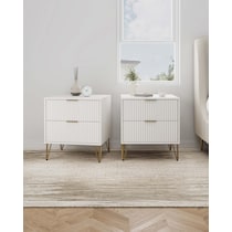sheridan white nightstand   