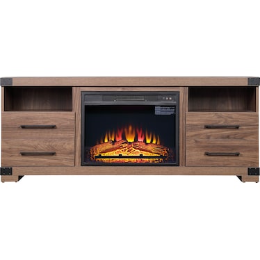 Sheryl TV Stand with Fireplace