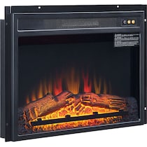 sheryl light brown fireplace tv stand   
