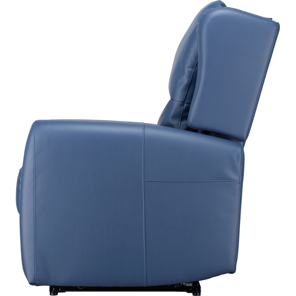 shiatsu blue massage chair   