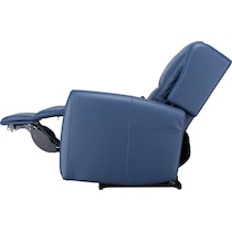 shiatsu blue massage chair   