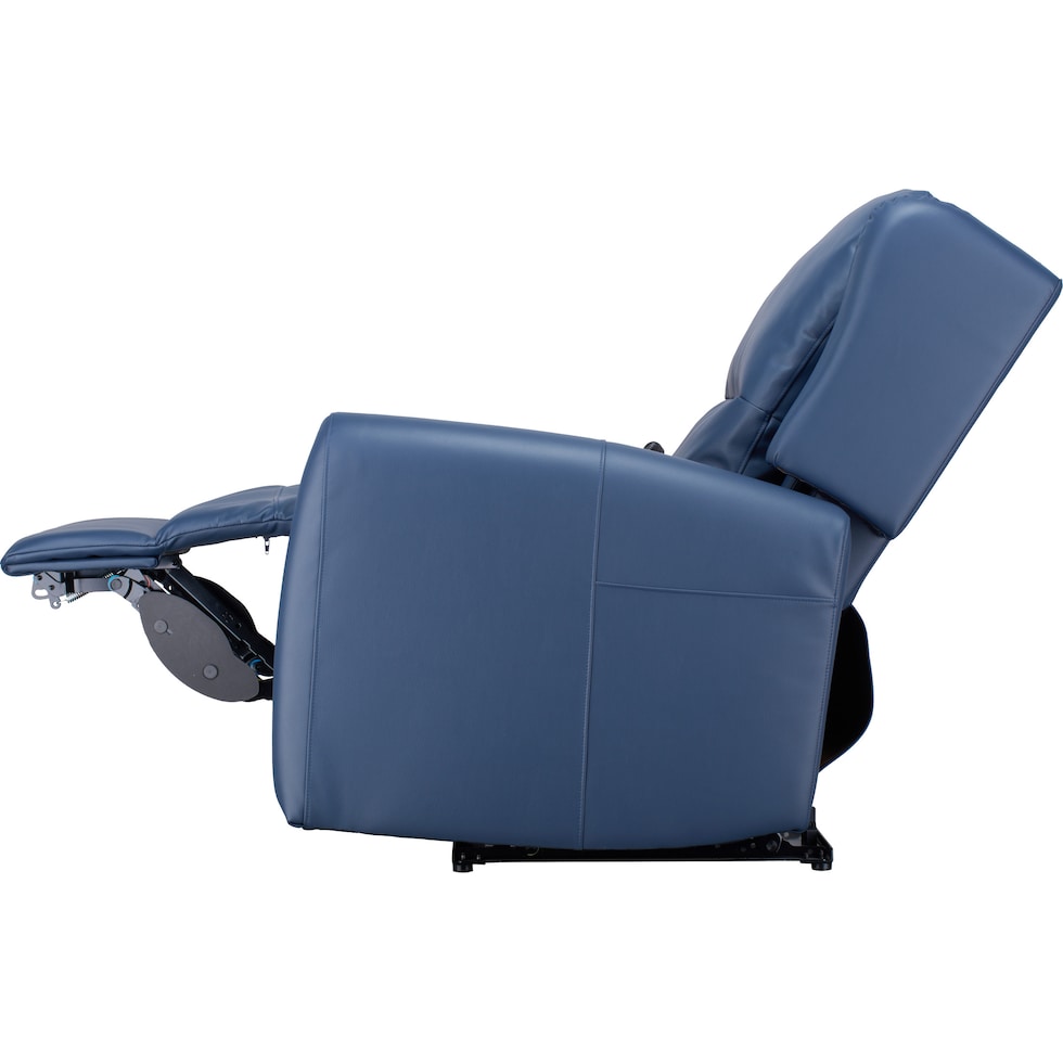 shiatsu blue massage chair   