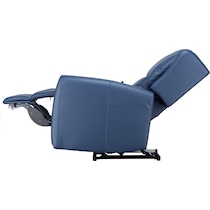 shiatsu blue massage chair   