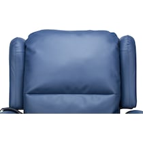 shiatsu blue massage chair   