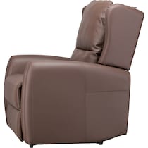 shiatsu dark brown massage chair   