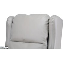 shiatsu gray massage chair   