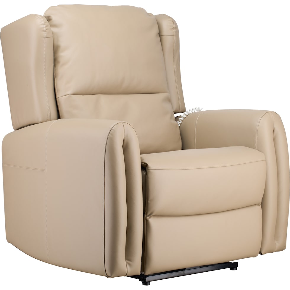 shiatsu light brown massage chair   