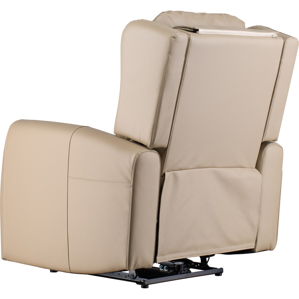 shiatsu light brown massage chair   