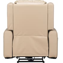 shiatsu light brown massage chair   