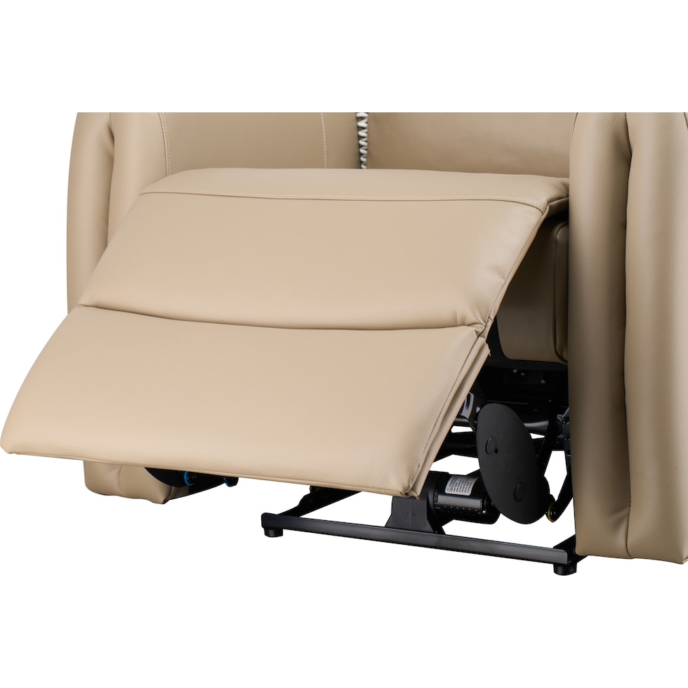 shiatsu light brown massage chair   