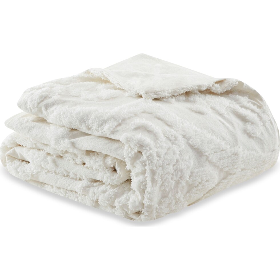 shirley white king bedding set   