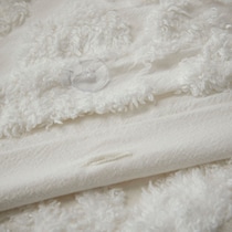 shirley white king bedding set   