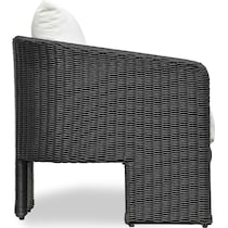 shorefront black white outdoor lounge chair   