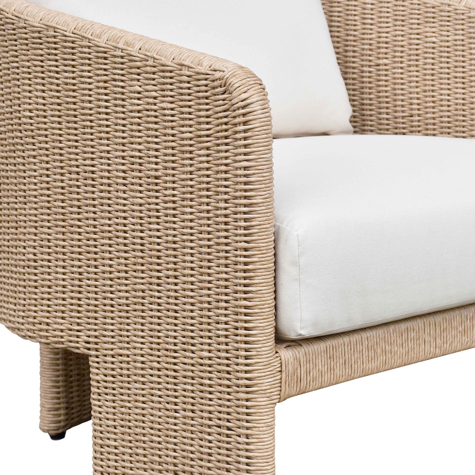shorefront cream tan outdoor chair   