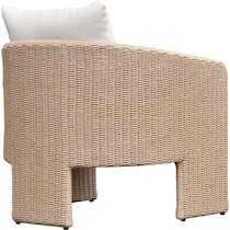 shorefront cream tan outdoor chair   