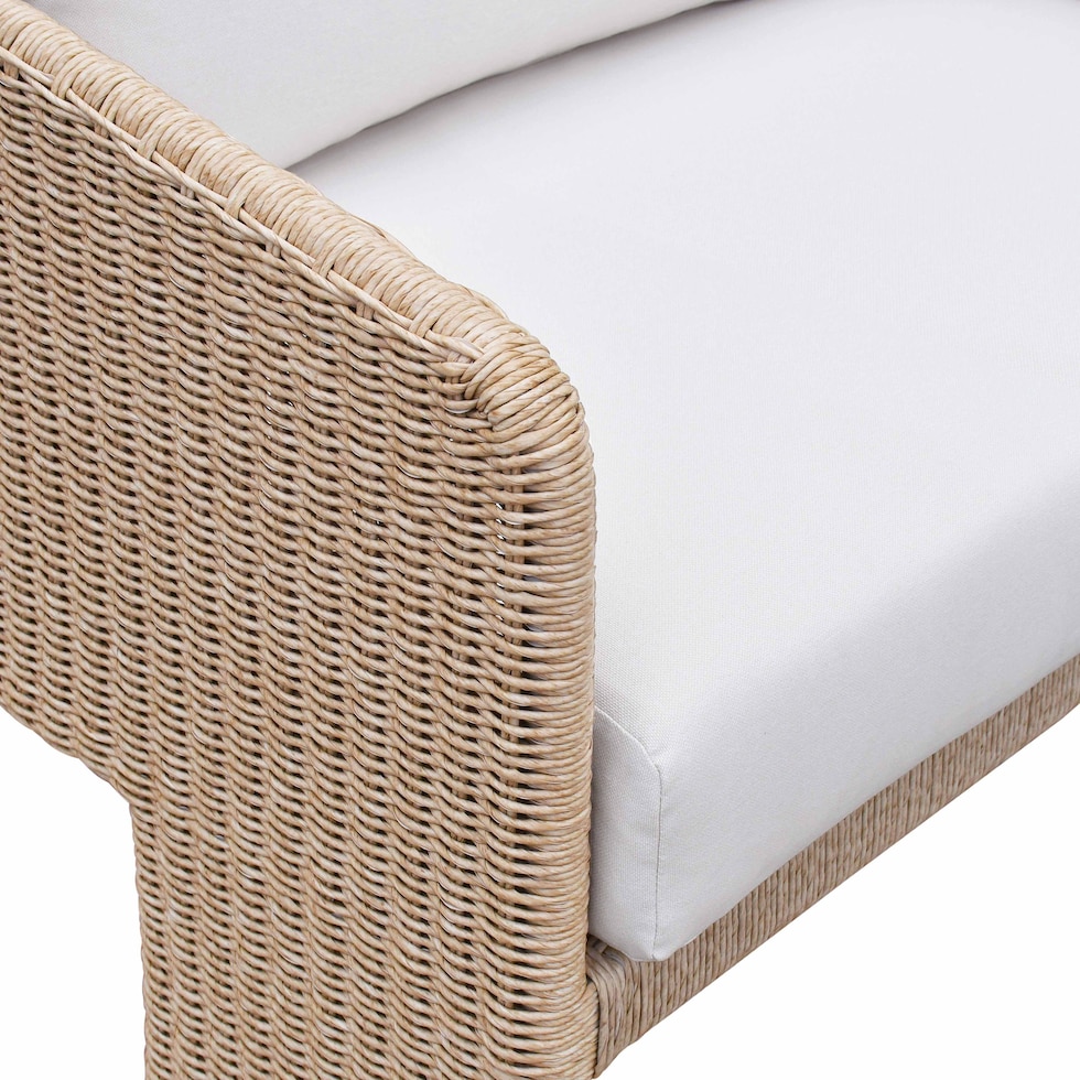 shorefront cream tan outdoor sofa   
