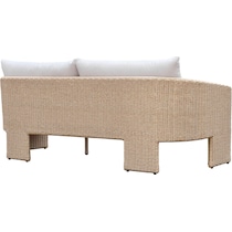 shorefront cream tan outdoor sofa   