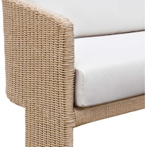 shorefront cream tan outdoor sofa   