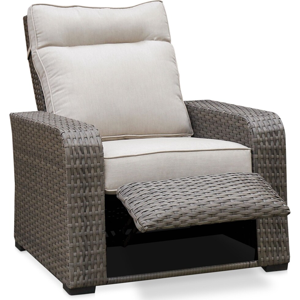 shoreline gray outdoor chair   
