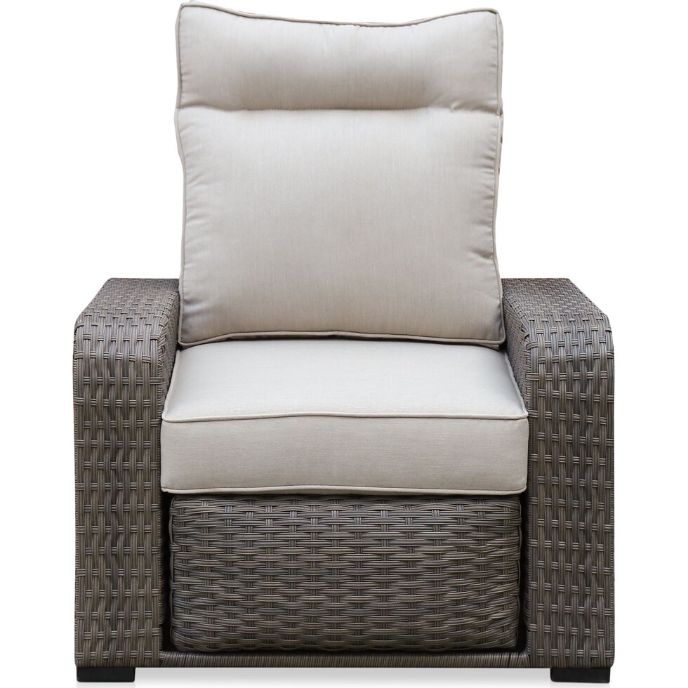 shoreline gray outdoor chair   