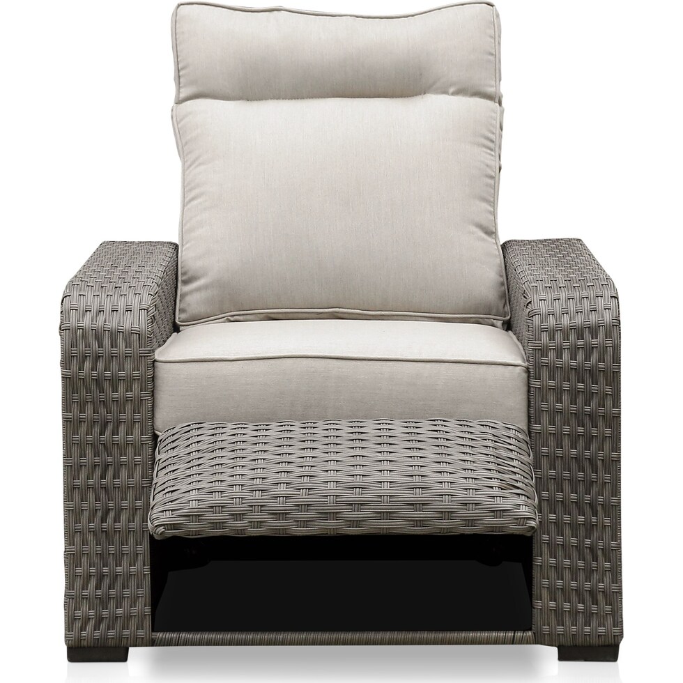 shoreline gray outdoor chair   