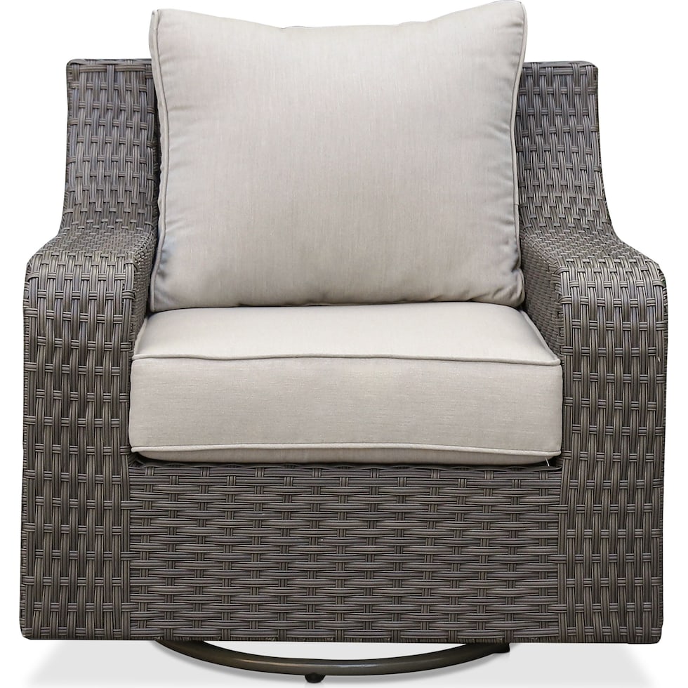 shoreline gray outdoor chair   