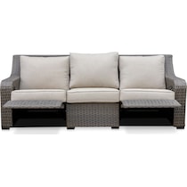 shoreline gray outdoor sofa   
