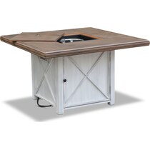shoreline pecan outdoor chair set   