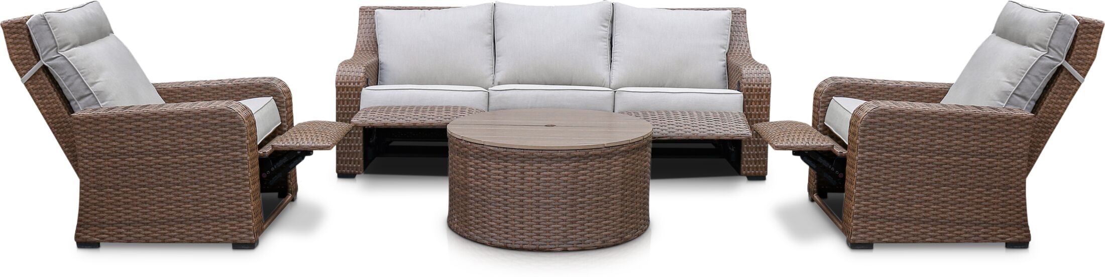 outdoor reclining furniture sets