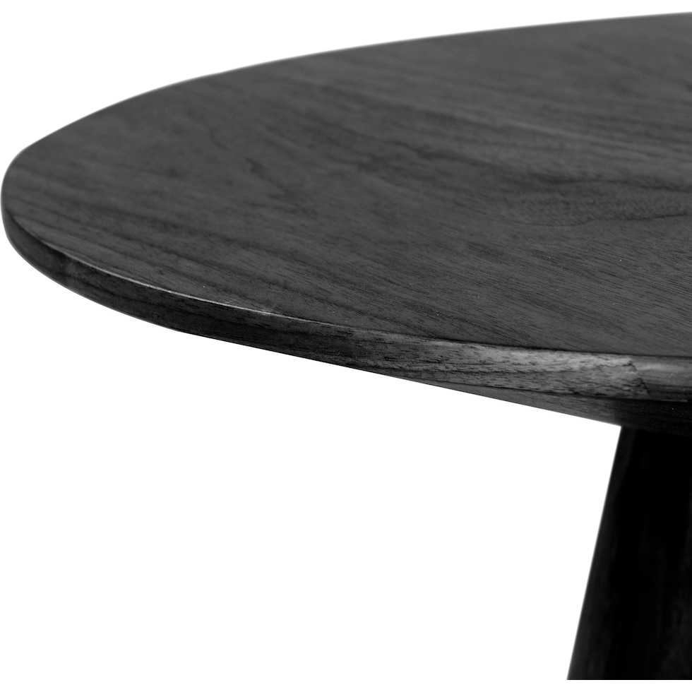 sianna black side table   