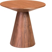 sianna dark brown side table   