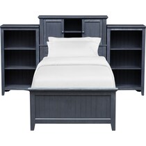 sidney blue  pc full bedroom   