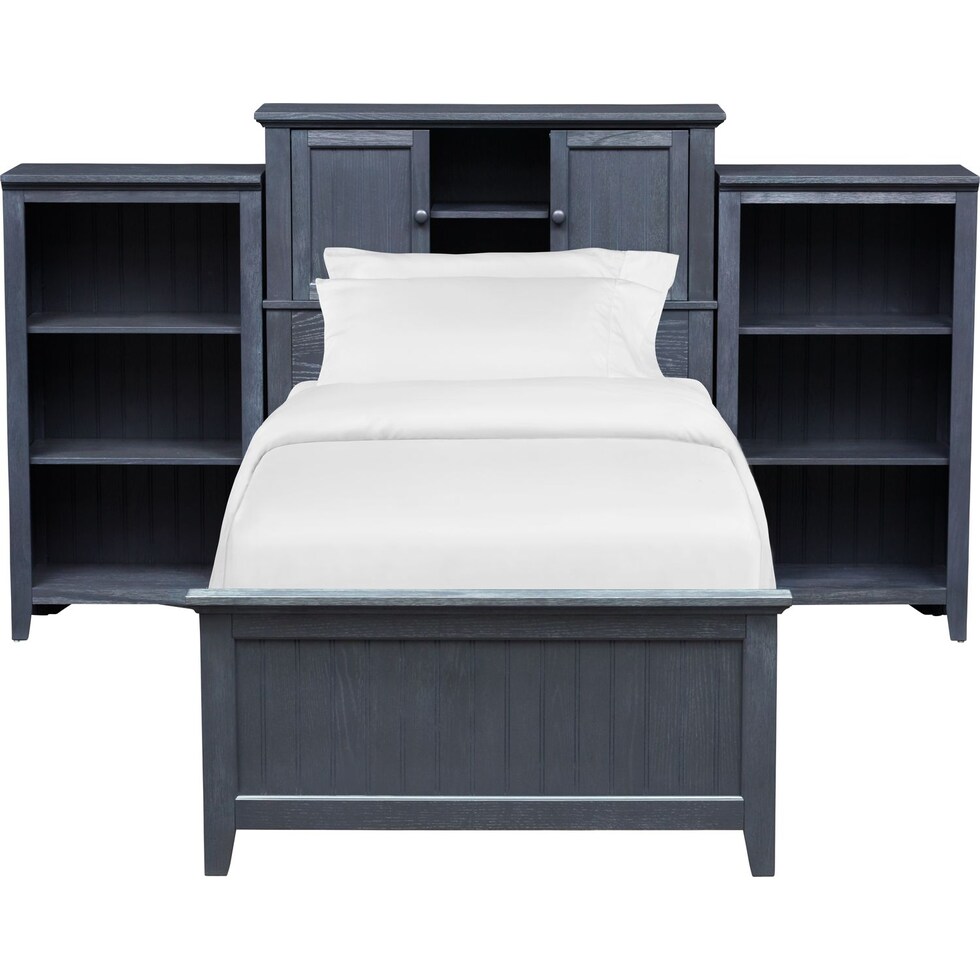 sidney blue  pc full bedroom   