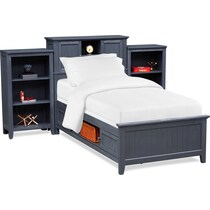 sidney blue  pc twin bedroom   