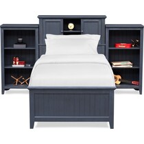 sidney blue  pc twin bedroom   