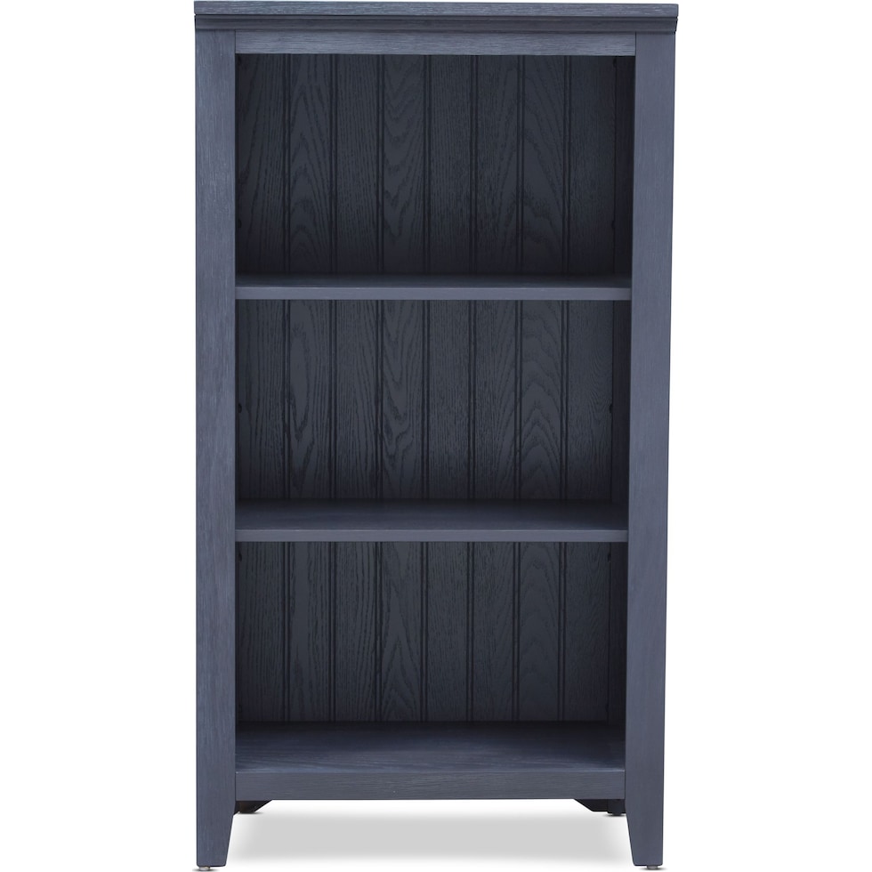 sidney blue bookcase   