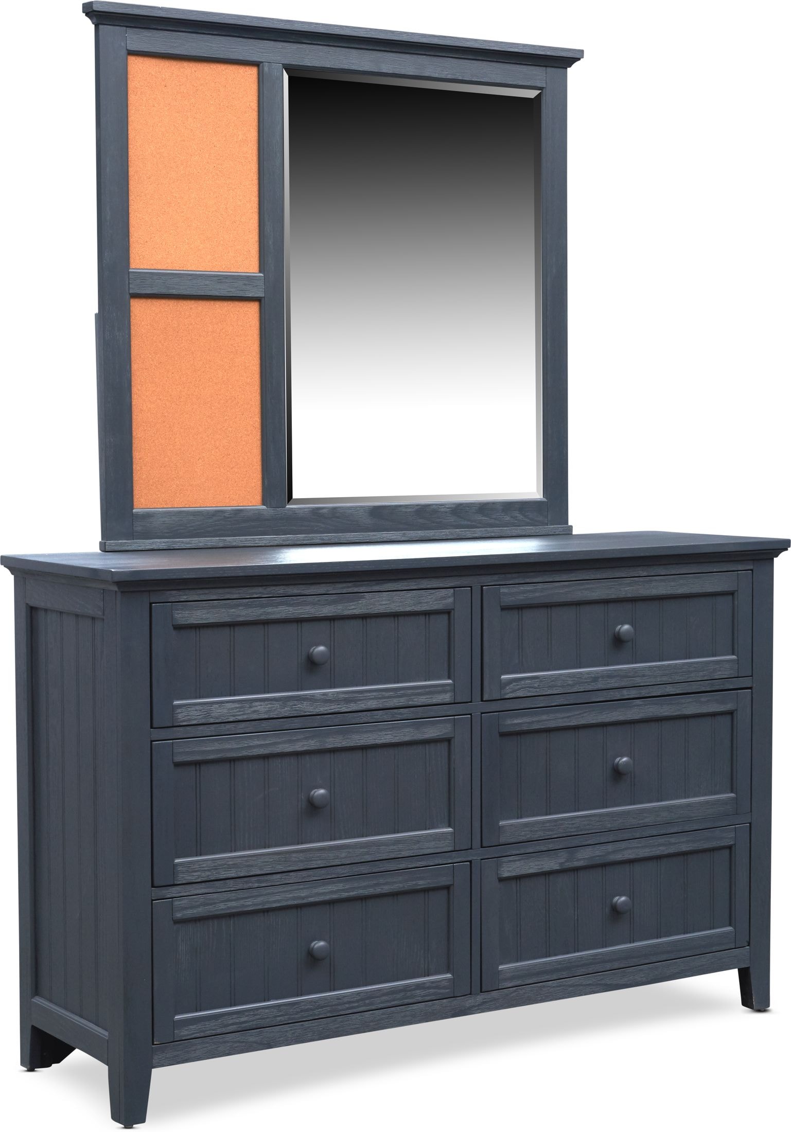 Undefined Value City Furniture, Navy Blue And Grey Dressers