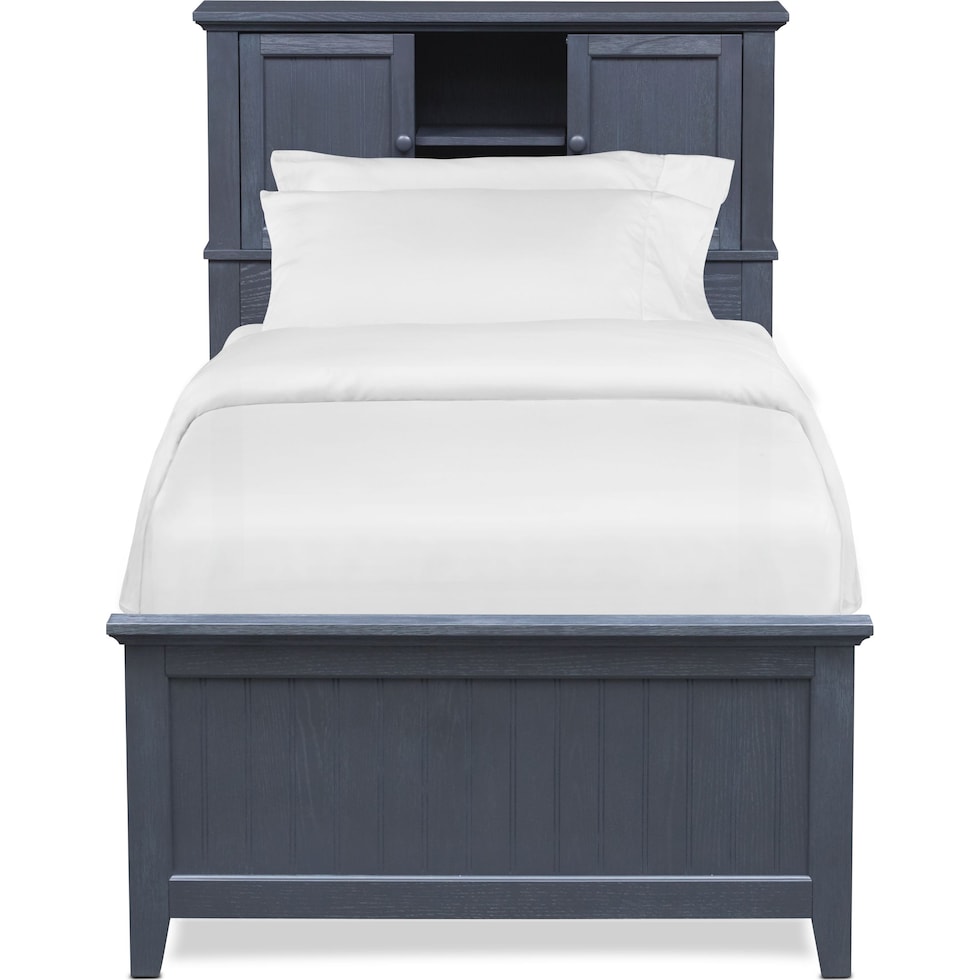 sidney blue twin bed   