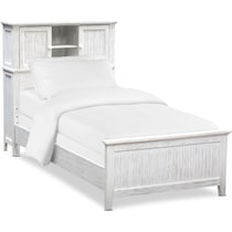 sidney white twin bed   