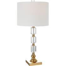 sidora gold table lamp   