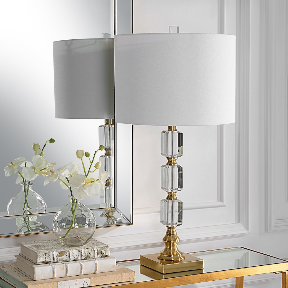 sidora gold table lamp   